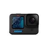 GoPro HERO11 Black – wasserdichte Action-Kamera mit 5,3K60 Ultra HD-Video, 27 MP Fotos, 1/1,9-Zoll-Bildsensor, Live-Streaming, Webcam, Stabilisierung