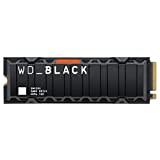 WD_BLACK SN850X NVMe SSD mit Heatsink 2 TB interne SSD (Gaming Speicher, PCIe Gen4-Technologie, Lesen 7.300 MB/s, Schreiben 6.600 MB/s) Schwarz