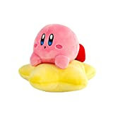 Club Mocchi Mocchi WARPSTAR Kirby MEGA Plüschtier - Sammelbare Kirby Plüschtiere - Offiziell lizenzierte Heldenspielzeuge - Desk Buddy Action Figuren - Kinderspielzeug 3+ Jahre