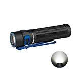 OLIGHT Baton 3 Pro Max LED Taschenlampe 2500 Lumen 145 Meter, 5 Modi 60 Tage Laufzeit Taschenlampe Batteriebetrieben mit Abstandssensor, IPX8 USB Aufladbare Taschenlampe (Neutralweiß, Schwarz)