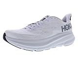 HOKA Clifton 9 Herrenschuhe, Größe 47, Farbe: Nimbus Cloud/Stahlwolle, Nimbus Cloud/Stahlwolle, 46 EU