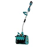 Mellif Akku Schneefräse für Makita Akku 18V, elektrische Schneefräse, 900W kabellos Schneebürste bis 20cm Räumhöhe, 8m Wurfweite, 33.5cm Arbeitsbreite, 30° Einstellbar (Akku Nicht Enthalten)