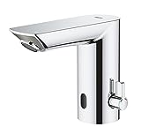 GROHE Bau Cosmopolitan E - Infrarot-Elektronik für den Waschtisch (wassersparend, variabel einstellbarer Temperaturbegrenzer, hygienisch, pflegeleicht) , chrom, 36451000