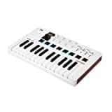 Arturia - MiniLab 3 - Universal-MIDI-Controller für Musikproduktion, mit All-in-One-Softwarepaket - 25 Tasten, 8 Multicolor-Pads, white