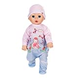 Baby Annabell Lilly lernt laufen, 43cm große Puppe mit Krabbel- und Lauffunktion, 706688 Zapf Creation