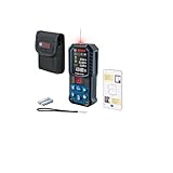 Bosch Professional Laser-Entfernungsmesser GLM 50-27 C (Reichweite: bis 50 m, robust, IP65, Bluetooth-Datenübertragung, 2 AA-Batterien, Schlaufe, Tasche)