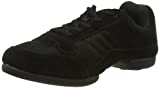 RUMPF SAMBA SNEAKER 1571 SALSA JAZZDANCE ZUMBA SCHUHE CHROMLEDER,Schwarz,38.5 (uk 5.5)