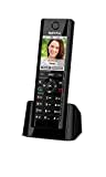 AVM FRITZ!Fon C5 DECT-Komforttelefon (hochwertiges Farbdisplay, HD-Telefonie, Internet-/Komfortdienste, Steuerung FRITZ!Box-Funktionen) schwarz, Telefon (deutsche Version)