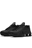 Nike Herren Shox R4 Leichtathletikschuhe, Schwarz (Black/Black/Black/White 44)