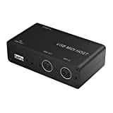 DigitalLife USB MIDI Host Box, 1-Eingang/1-Ausgang USB MIDI Box mit 5-PIN MIDI Schnittstelle, Brücke zu USB-MIDI Tastaturen, MIDI Controller - (UMH-10)