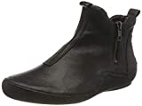 Think! Damen Kapsl_3-000046 Chromfrei Gegerbte, Nachhaltige Stiefelette, Schwarz 0000 Schwarz, 38.5 EU