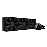 NZXT Kraken 360 - RL-KN360-B1-360mm AIO CPU Wasserkühlung - 1,54" LCD Display 240x240-3x120mm PWM Fans - EIN Breakoutkabel zur einfachen Installation - Schwarz