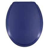 Gelco Design Dolce WC-Sitz, Schaumstoff, Marineblau, 44 x 37,5 x 5,5 cm