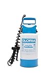 GLORIA FoamMaster FM 30 | Schaumsprüher | 3 L Füllinhalt | Drucksprüher zur Fahrzeugreinigung | Austauschbare Schaumpatronen | 2 m Spiralschlauch, Handbetrieben