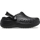 Crocs Baya Platform Lined Clog 38-39 EU Black