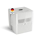 Venta Luftbefeuchter LW25 Comfort Plus, sehr leise 24 dB(A), energieeffizient 3 Watt, hygienische Kaltverdunstung ohne Filter, großer 7 l-Tank, bis 45 m², Automatik-, Sleep-Modus, mit Duftfunktion