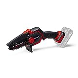 Einhell Akku-Astkettensäge GE-PS 18/15 Li BL-Solo Power X-Change (18 V, Brushless, 12,5 cm Schnittlänge, werkzeugloser Schwert- und Kettenwechsel, ohne Akku)