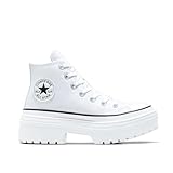 Converse Chuck Taylor All Star Lugged Heel Sneaker Bianco da Donna A10364C, Bianco, 39 EU