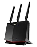 ASUS 4G-AC86U LTE WLAN-Router (WiFi-5 AC2600, SIM Slot, LTE Cat. 12 bis zu 600 Mbits, Gigabit LAN, AiProtection), 90IG05R0-BM9100, Router 4G - Wi-Fi 5