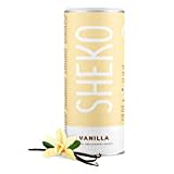 SHEKO Vanilla Mahlzeitersatz Shake - 25 Shakes pro Dose - Proteinreich, Glutenfrei & Natürlicher Geschmack - Diät Shakes zum Abnehmen