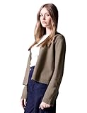 Street One Studio Damen F253840 Basic Cardigan, Mocha Kiss Mel., 40 EU