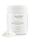 Zeolith MED Detox-Pulver 400g, Medizinprodukt, Apothekenqualität, Vergleichssieger, Darmreinigung, Entgiftung von Schwermetallen, Entgiftungskur, Vulkanmineralien, Heilerde