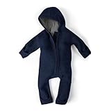 Ehrenkind® WALKOVERALL | Baby Wollwalk-Overalls aus Natur Schurwolle mit Reißverschluss | Walk Wolle Woll-Anzug für Kleinkind und Baby | Blau Gr. 86/92