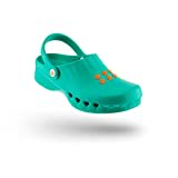 WOCK NUBE ohne Einlage, Damen Arbeit Clogs, Unisex - Mann Frau Clog mit Fersenriemen, Superleicht - Hergestellt in Portugal