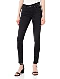 Replay Damen Jeans New Luz Skinny-Fit Hyperflex Cloud mit Stretch, Black 098 (Schwarz), 26W / 30L