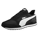 PUMA Unisex ST Runner v2 NL Low-Top Trainer, Puma Black-Puma White, 43 EU