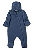 Sterntaler Unisex Baby Overall, Blau (Tintenblau Melange), 74