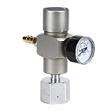 TOPINCN CO2 Gasregler 2 in 1 Mini Soda Manometer Bier Kegerator Regler CO2 Dispenser mit 3/8 "auf TR21.4 Gewindeadapter MEHRWEG VERPACKUNG