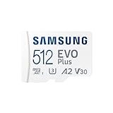 Samsung EVO Plus microSD-Speicherkarte (2024) (inkl. SD Adapter) - 512 GB