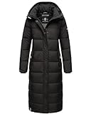 Navahoo Damen Winter Jacke Stepp Mantel B872 [B872-Isal-Schwarz-Gr.L]