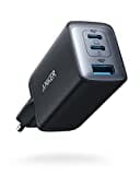 Anker USB C Ladegerät (Nano II 65W) Pod 3-Port PPS Schnellladegerät, Kompaktes USB-C Netzteil für MacBook Pro, iPad Pro, Steam Deck, Galaxy S20, Dell XPS 13, Note 20/10+, iPhone 15, Pixel