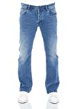 LTB Jeans Jeans Hose Roden Bootcut Jeanshose Basic Baumwolle Denim Stretch Tiefer Bund Blau w28 w29 w30 w31 w32 w33 w34 w36 w38 w40,Farbvariante:Cletus Wash (52270),Größe:32W / 36L,50186-14567-52270