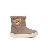 Geox Baby-Mädchen B NASHIK Girl A Ankle Boot, DK BEIGE, 23 EU