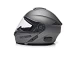 HARLEY-DAVIDSON Outrush R-Modular Modularhelm - Motorradhelm Sena Bluetooth mit abnehmbarem Sonneblende Visier FM Radio, L