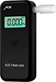 ACE II Basic Plus Alkotester - 99,0% Messgenauigkeit laut der TU Wien - polizeigenauer Alkohol-/Promilletester, Dunkelblau-schwarz