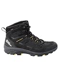 Jack Wolfskin Herren Vojo 3 Texapore Mid M Outdoorschuhe, Black Burly Yellow Xt, 44 EU