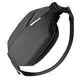 Inateck Kompakt Bauchtasche 4L, Stylische Sling Bag Herren Damen, Wasserdicht Brusttaschen Umhängetasche Schultertasche Crossbody Bag für Reise Schule Wandern