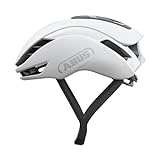 ABUS Rennradhelm GameChanger 2.0 - High Performance Aerohelm mit optimierter Aerodynamik und Belüftung - für Damen und Herren - Größe L, Weiß