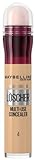 Maybelline New York Abdeckstift, Instant Anti-Age Effekt Concealer, Löscher Mit Mikro-Lösch-Applikator, Nr. 04 Honey, 6,8 Ml