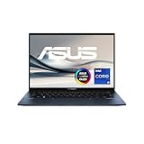 ASUS Zenbook 14 OLED Laptop | 14" 2,8k WQXGA+ 16:10 OLED Display | Intel Core i9-13900H | 16 GB RAM | 1TB SSD | Intel Iris Xe | Windows 11 | QWERTZ Tastatur| Ponder Blue