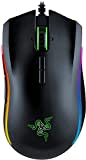 Razer Mamba Elite Gaming-Maus, kabelgebunden, 16.000 DPI, optischer Sensor, Chroma RGB-Beleuchtung, 9 programmierbare Tasten, mechanische Schalter