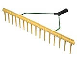 Agrarflora Profi Heurechen 65cm Spar Set - Rasenrechen mit Egalisierkante - Robuster Rechen für den Garten - Vielseitig einsetzbar als Laubrechen, Gartenrechen oder Laubbesen - 2 Stück