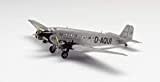 herpa 609395 19040 – Junkers Ju-52/3 m, Lufthansa D-Aqui, Military, Flieger, Modell Flugzeug, Modellbau, Miniaturmodelle, Sammlerstück, Kunststoff - Maßstab 1:160