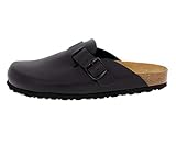 Lico Herren Bioline Clog Pantoletten, Schwarz, 47 EU