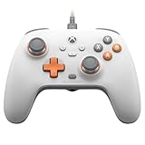 GameSir T7 Wired Controller für Xbox Series X|S, Xbox One & Windows 10/11, Plug and Play Gaming Gamepad mit Hall-Effekt Joysticks/Hall Trigger, 3.5mm Audio Jack - Weiß