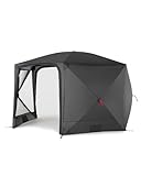 qeedo Quick Hub Hex Pop Up Pavillon faltbar (3,66 x 2,18m) Pavillon Camping, Event Shelter & Vorzelt